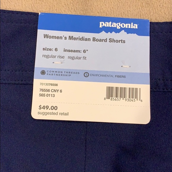 Patagonia NWT Meridian Board Shorts - Picture 5 of 5